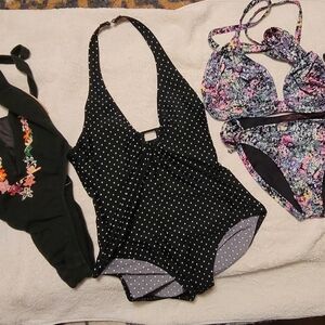 Polka Dot Kids One Piece Swimsuit